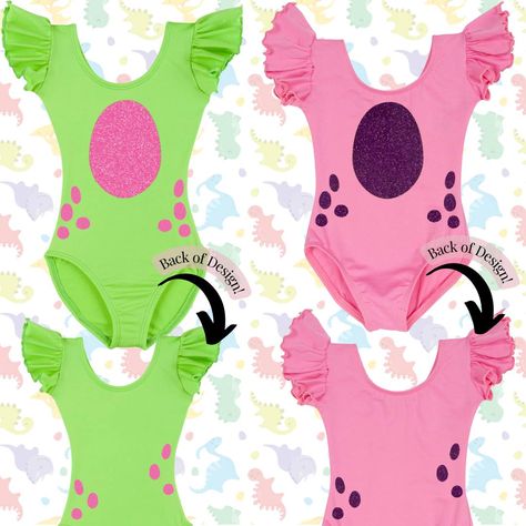 Calling all little paleontologists – it's time to dig up some dino-mite fun! Our brand new dinosaur leotard costume has arrived, and it's ready to roar its way into your Halloween plans! 🦖 Imagine your little one stomping around in this adorable costume! It's a vibrant leotard with all the prehistoric details, and we've added a touch of magic with sparkly vinyl accents! Choose from bold lime green or bright pink, for a costume that's as fierce as it is fun. This costume is perfect for tr... Girl Dinosaur Costume, Diy Dinosaur Costume, Dino Costume, Leotard Costume, Dinosaur Outfit, Girl Dinosaur, Dinosaur Costume, Diy Toddler, Cute Costumes