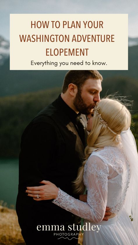 Washington elopement tips. Seattle elopement photographer Emma Studley. Sunrise Elopement Timeline, Small Cabin Wedding, Timeline Ideas, Elopement Timeline, Timeline Example, Sunrise Elopement, Hiking Elopement, Cabin Wedding, Tiny Wedding