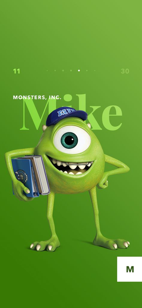 Mike Wazowski Wallpapers, Disney Bookmarks, Cell Wallpaper, Comedy Pictures, Mike Wazowski, Cute Wallpaper For Phone, Cute Disney Wallpaper, Painting Inspo, Monsters Inc