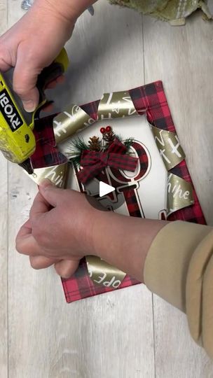 58K views · 2.2K reactions | Wrapping Paper Busted Canvas | Let’s try making the super popular “busted canvas” technique with Dollar Tree wrapping paper!  #blessingscrafttherapy #crafthacks #easycrafts... | By Blessings Craft Therapy | Let's make some more busted
canvases except this time we're using wrapping paper. Hey,
everybody. It's Colette with Lessons Craft Therapy if you
didn't know and if you did, thank you so much for coming
back. Alright, so we have these cute little ornaments from
Dollar Tree and I also have some wrapping paper and I have
gotten some stretched canvas but I couldn't find the regular
ones. So, I had to get those ones and then I also had canvas
board. Now, I take the staples out of the canvas and then I
take the canvas off. Interest enough. It's not wood under the Busted Canvas Diy, Busted Canvas Ideas, Busted Canvas Crafts Diy, Busted Canvas Crafts, Busted Canvas, Tree Wrapping Paper, Condiment Containers, Snow Crafts, Craft Therapy