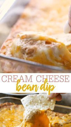 Cheese Bean Dip, Cream Cheese Bean Dip, Bean Cheese Dip, Dip Video, Bean Dip Recipe, Mexican Dip, Football Cookies, Best Appetizer Recipes, Sandwich Spread