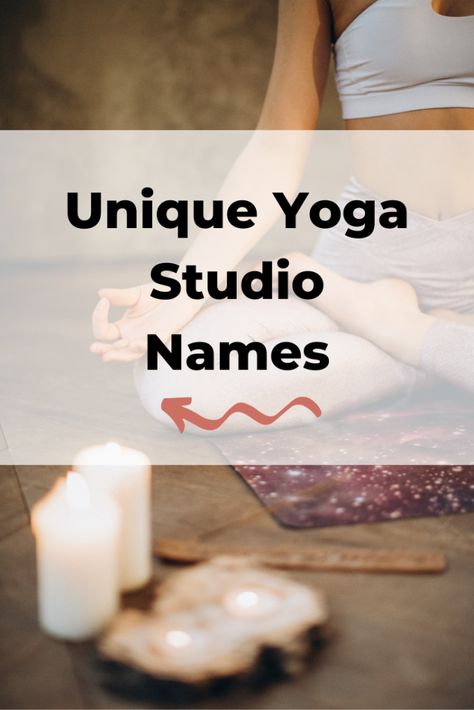 Name Studio Ideas, Cool Yoga Studio, Yoga Studio Colors, Yoga Class Names Ideas, Yoga Names Ideas, Yoga Studio Names Ideas, Yoga Workshop Ideas, Pilates Studio Name Ideas, Yoga Studio Names