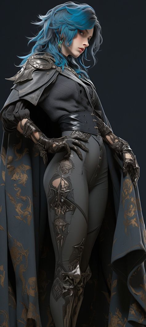 ArtStation - Blue Wizard Wizard Robes Concept Art, Wizard Armor, Female Mage, Blue Wizard, Wizard Robes, Dark Wizard, Costumes Couture, Dnd Monsters, Dnd Art