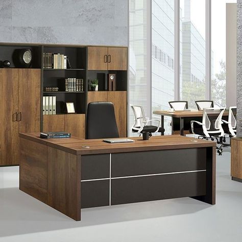 Office Table Design Small Spaces, Modern Office Table Design, Office Counter Design, Computer Table Design, Modern Office Table, Office Furniture Layout, Desk Modern Design, Small Office Design Interior, Small Office Design