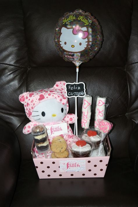 Hello Kitty Present Ideas, Cute Hello Kitty Gifts, Hello Kitty Gift Box Ideas, Hello Kitty Proposal, Hello Kitty Gifts Ideas, Hello Kitty Birthday Gift Ideas, Hello Kitty Gift Baskets, Hello Kitty Presents, Hello Kitty Gift Box