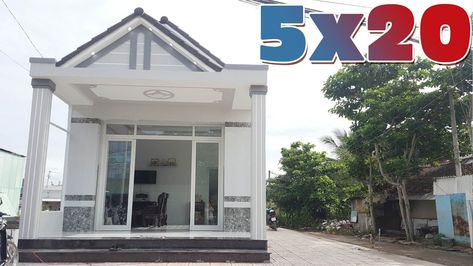 Tham quan nhà cấp 4 mái thái ở nông thôn 5x20 Nha Cap 4 Mai Thai, Mai Thai, Chia, House Design, Outdoor Decor, Quick Saves, Home Decor, Design, Home Décor