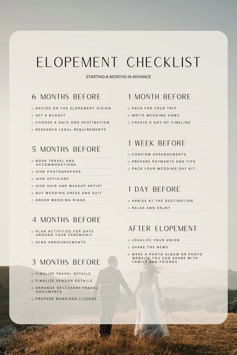 Preparing for your Elopement is an exciting adventure filled with countless details to consider. To help you stay organized and on track, we've created a comprehensive elopement planning checklist. This checklist serves as your roadmap, guiding you through each step until the moment you say 'Yes'. Elopement Checklist, Financial Budget Planner, Baby Shower Planner, Wedding Budget Planner, Planner Writing, Financial Budget, Savings Goals, Budget Planner Template, Elopement Planning