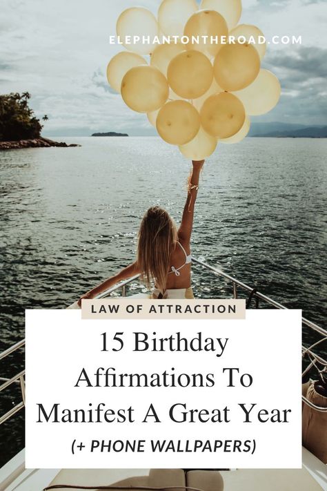 Birthday Thoughts For Self, Birthday Affirmations, Birthday Quotes Inspirational, Birthday Quotes For Me, 15 Birthday, Birthday Goals, Birthday Traditions, New Year’s Day, New Beginning Quotes