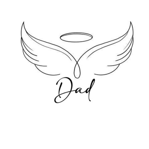 Endo Tattoo, Tattoo Sanskrit, Rip Tattoos For Dad, Dad Daughter Tattoo, Hammer Drawing, Dad Memorial Tattoo, Tattoos For Dad Memorial, Memorial Tattoo Designs, Tiny Bird Tattoos