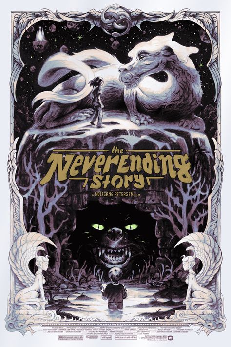 The NeverEnding Story (1984) [17282592] By Sam Bosma Neverending Story Art, Neverending Story Movie, Sam Bosma, The Never Ending Story, Never Ending Story, Neverending Story, Ending Story, The Neverending Story, Story Art