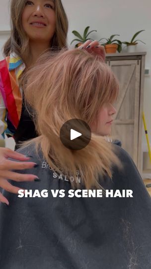 2023 Scene Hair, Scene Haircut Tutorial, How To Style A Shag Haircut Tutorial, Diy Shag Haircut Tutorial, Mullet Tutorial, Shag Haircut Tutorial, Scene Hair Tutorial, Mullet Shag, Ohio Is For Lovers