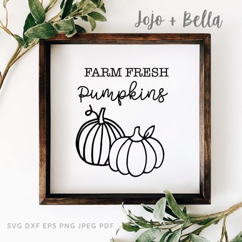 Sublimation Gifts, Farm Fresh Pumpkins, Pumpkin Graphic, Fresh Pumpkin, Mugs Design, Pumpkin Sign, Tassen Design, Print Decals, Arrow Design