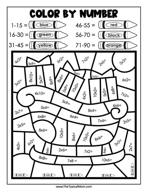 4 Christmas color by number and letter printables with multiplication facts for older kids and letter matching for Kindergarten & Pre K. #christmasprintables #freeprintables #colorbynumber #christmascolorbynumber #multiplicationworkseet Kitchen Math, Addition Coloring Worksheet, Coloring Worksheets For Kindergarten, Christmas Math Worksheets, Math Coloring Worksheets, Math Addition Worksheets, Addition And Subtraction Worksheets, Coloring Worksheets, Christmas Worksheets