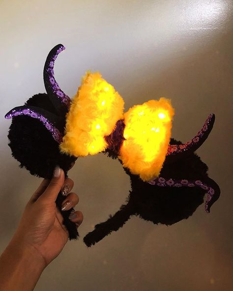 Wish Upon Magic - Ada on Instagram: “Should Ursula get her own movie like Maleficent does? 🐙 I personally would love to see her side of the story, it would be so fascinating to…” Crochet Disney Ears, King Triton, Disney Ears Headband, Crochet Disney, Ears Headband, Disney Ears, Ear Headbands, Maleficent, Dm Me