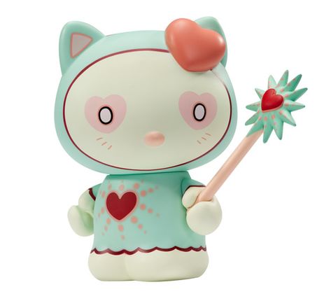 Magic Love Hello Kitty (Kid Robot) Tara Mcpherson, Charmmy Kitty, Magic Love, Hello Kitty Items, Hello Kitty Collection, Vinyl Toys, Cute Little Things, Designer Toys, Cute Toys