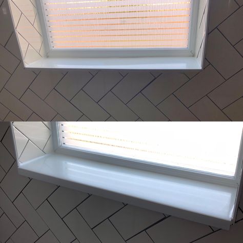 My bathroom all finished and the window sill was bothering me, old and scratched.  Ordered a new PVC window sill cover from #trulypvcsupplies and this easy fix has finished off my bathroom refurb nicely - less thm £20 spent too - bargain🙌 #diy #thisgirlcan #windowsill #bathroomremodel #bathroomrenovation Window Sill Cover, Rose Plant Care, Window Sills, Pvc Windows, This Girl Can, Planting Roses, My Bathroom, My New Home, Window Sill