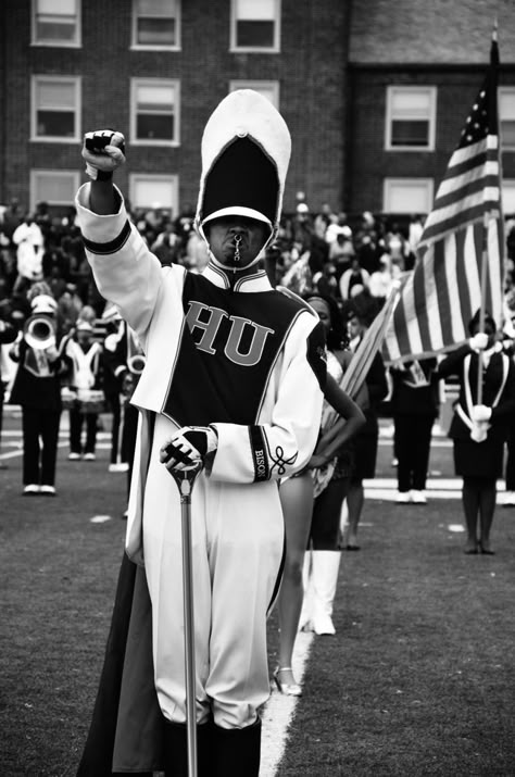 School Poster Project, School Shirts Ideas, Hbcu Band, Howard Aesthetic, Hbcu Football, Howard Homecoming, Hbcu Homecoming, Adidas Ivy Park, College Mascot