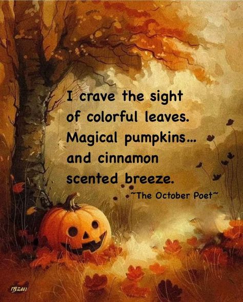 Happy Halloween Gif, October Morning, Autumn Poems, First Day Of Autumn, Welcome Autumn, Autumn Magic, Autumn Scenes, Autumn Quotes, Fabulous Fall