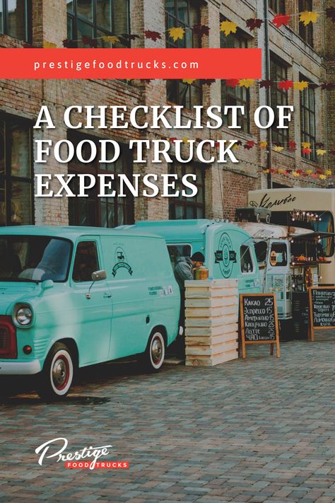 Soup Truck Ideas, Food Truck Tips, Food Truck Breakfast Menu Ideas, Vegetarian Food Truck Ideas, Running A Food Truck, Start A Food Truck Business, Food Truck Start Up Checklist, Food Truck Start Up, Food Truck Supplies