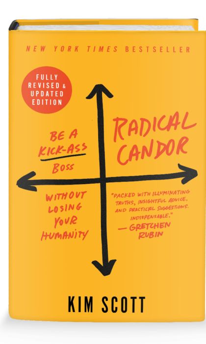 Kim Scott, Radical Candor, Gretchen Rubin, Good Boss, Jeff Kinney, Management Books, Performance Reviews, Pocket Edition, Wall Street Journal