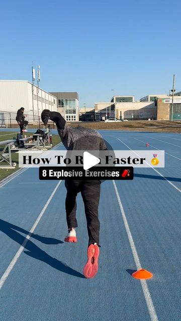 Roxroy Cato on Instagram: "How To Run Faster 8 Explosive Exercises 🧨  Explosive Plyometrics Exercises For Speed   1. Calf Hops  2. Lunges hold Switches  3. Ankle Cycling  4. Jump lunges  5. Wall switches  6. Weight High Knees  7. Lunges to sprint  8. 3 point sprint   x2 of each 5 to 10 reps   Rest as needed   Please remember to warm up before attempting any of these exercises ( jog , dynamic stretching,drills ets)   Thank you for liking and commenting on this post   Remember to share and save for later   #drills #strength #strengthandconditioning #training #athletics #runners #sprinters #hurdlers #hurdlestraining #trackandfieldtraining #trackandfield #young #mature #men #women #running #tips #drills #drill #runner #drill #asmr" Plyometric Exercises For Speed, Stretches For Knees, Dynamic Stretching Exercises, Fast 8, Explosive Workouts, Sprint Workout, Speed Workout, Running Drills, Speed Drills