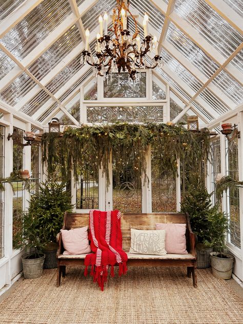 Shed Photography Studio, Christmas Greenhouse, Old Window Greenhouse, Small Stone Cottage, Rustic Greenhouses, Greenhouse Pictures, Window Greenhouse, Victorian Greenhouse, Victorian Greenhouses