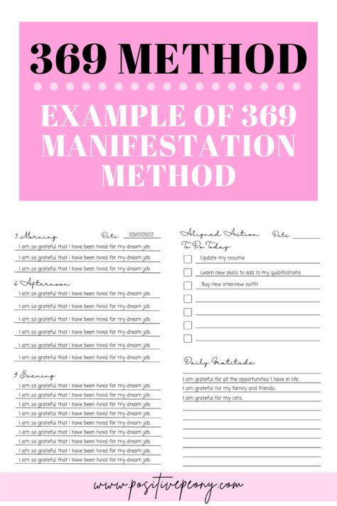 333 Method, Manifestation Template, The 369 Method, Money Manifestation Affirmations, 369 Manifestation Method, 369 Method, 369 Manifestation, How To Believe, Create Reality