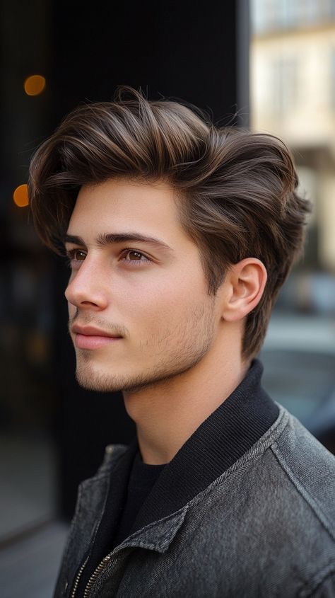 💁 Sleek Terracotta Hair Color Copper Peach Hair Color Ideas Men Brown Hair With Highlights, Terracotta Hair Color, Terracotta Hair, Copper Peach Hair, Hair Color Copper, Peach Hair Color, Male Haircuts, Peach Hair Colors, Comb Over Haircut