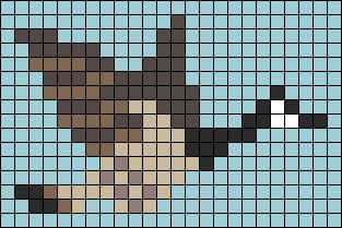 Bird Grid Pattern, Goose Alpha Pattern, Bird Alpha Pattern, Pixel Bird, Goose Cross Stitch, Tapestry Charts, Crochet Shoe, Quick Knitting Projects, Grid Patterns