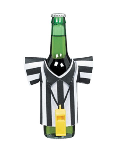 Referee Shirt drink jersey, $2, partycity.com Nfl Football Party, Football Is My Favorite Season, Superbowl Party Decorations, Referee Shirts, Super Bowl Party Ideas, Football Referee, Football Party Supplies, Football Super Bowl, Football Party Ideas