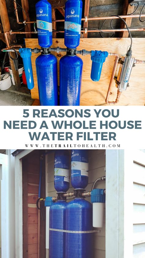 Whole House Water Filter System, Water Filtration Diy, Water Filter Diy, Eco House Plans, Whole House Water Filtration System, Ceramic Water Filter, House Appliances, Water Softener System, Home Water Filtration