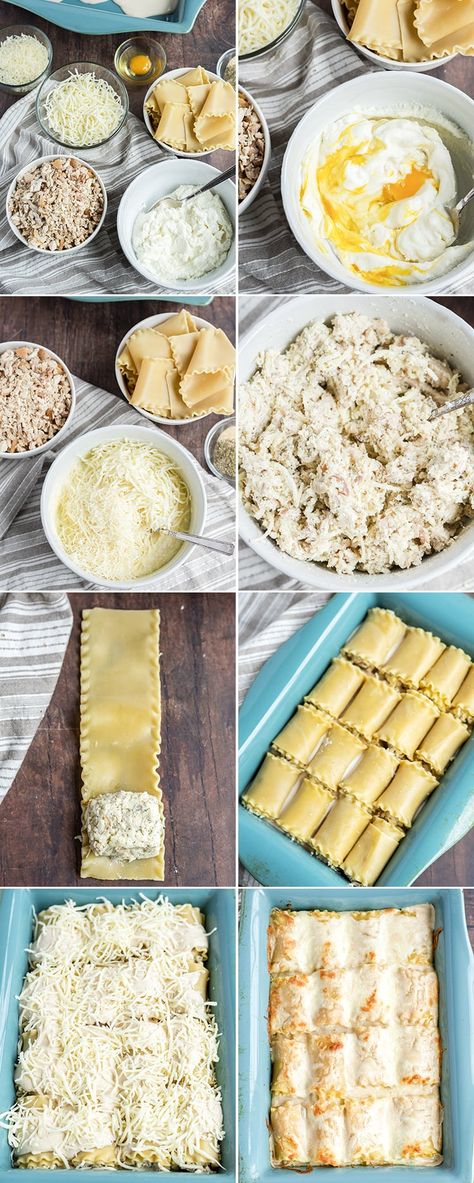 Chicken Alfredo Rolls, Chicken Alfredo Roll Ups, Alfredo Roll Ups, Chicken Alfredo Lasagna Roll Ups, Alfredo Lasagna Roll Ups, Lasagne Roll Ups, Chicken Lasagna Rolls, Chicken Lasagne, Chicken Bacon Alfredo