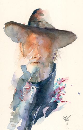 Jean Haines Teaches Us How to Paint Loose, Expressive Watercolors Jean Haines, Loose Watercolor Paintings, Watercolor Art Face, Watercolor Face, Watercolor Portrait Painting, Loose Watercolor, Painting People, Watercolor Painting Techniques, 수채화 그림