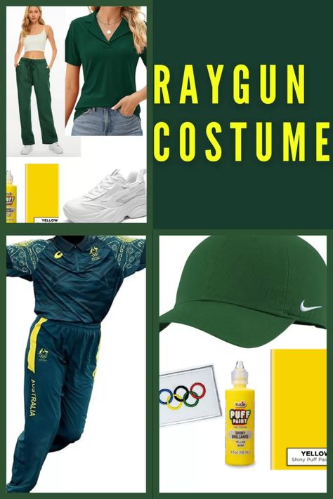 Raygun Costume - Highlights Along the Way Raygun Costume, Olympics Costume, Break Dancer, Star Wars Printables, Taylor Swift Cat, Paris Olympics 2024, Mickey Halloween Party, Australian Costume, Olympics 2024