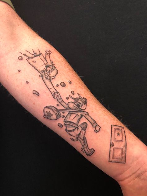 Scott Pilgrim Vs The World Tattoo Ideas, Scott Pilgrim Tattoo Ideas, Scott Pilgrim Tattoo, Pilgrim Tattoo, Regular Show Tattoo, Full Neck Tattoos, I Want A Tattoo, Sea Bunny, Scott Pilgrim Comic