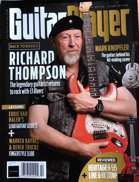 Derek Trucks, Richard Thompson, Best Guitar Players, Best Cameras, Popular Magazine, Guitar Players, Artist Interview, Van Halen, Music Guitar