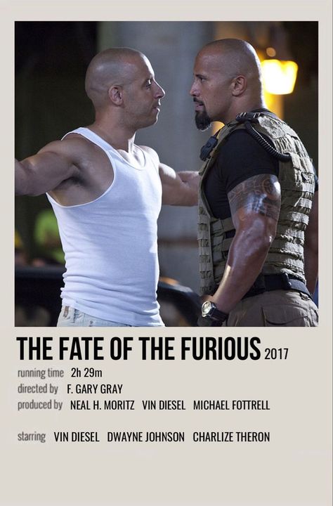 Fast And Furious Movie Poster, Minimalistic Polaroid Poster, The Fate Of The Furious, Polaroid Movie Poster, Movie Fast And Furious, Movie Character Posters, Facebook Business Account, Fate Of The Furious, Dominic Toretto