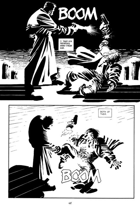 Frank Miller's Sin City v.4 That Yellow Bastard Sin City Comic, Frank Miller Sin City, Frank Miller Art, Frank Miller Comics, City Comic, Comic Panel, Indie Comic, Graphic Novel Art, Frank Miller