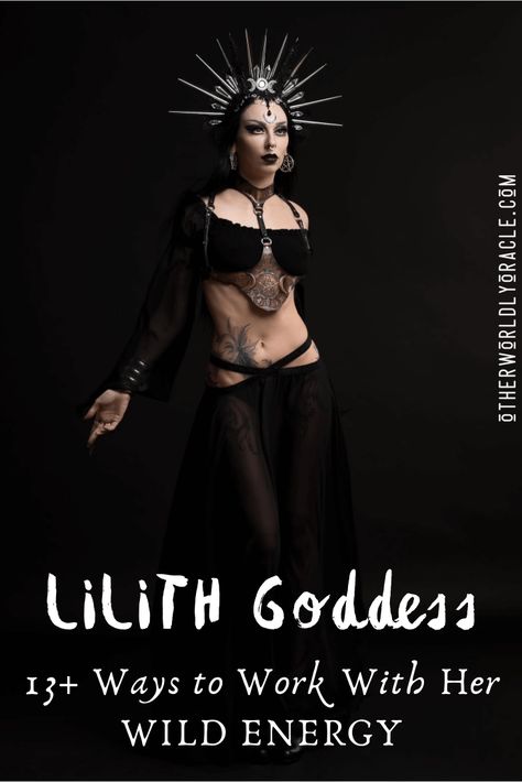 Work With Lilith, Lillith Goddess, Lilith Goddess, Lilith Symbol, Goddess Of The Night, Lilith Sigil, Goddess Magick, Pagan Goddess, Under Your Spell