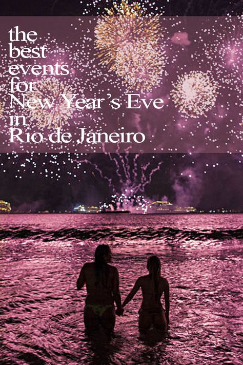 Cool Places To Go, End Of The Year Party, Party At The Beach, Copacabana Beach, Cool Places, New Year Eve, Red Beach, Fireworks Show, Boat Party