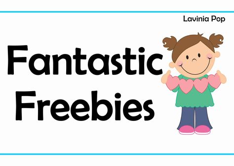 Lavinia Pop - Fantastic Freebies for Pre-K to Grade 2. Third Grade Language Arts, Freebies Ideas, Spanish Language Arts, Lavinia Pop, Preschool Phonics, Fun Classroom Activities, Classroom Freebies, Preschool Class, Stuff For Free