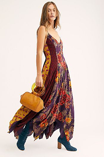 Skirts Outfits, Boho Floral Maxi Dress, Free People Maxi, People Clothes, Boho Vintage, Festival Dress, Boho Maxi Dress, Gorgeous Gowns, Estilo Boho