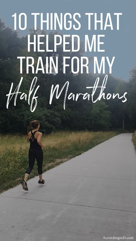 10 Things That Helped Me Train For My Half Marathon + Things I Should Have Done More Of — According To D Half Marathon Motivation, Marathon Training For Beginners, Tailoring Training, Running Half Marathons, Marathon Motivation, Marathon Tips, Running A Marathon, Half Marathon Training Plan, Running Plan