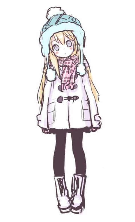 drawing hatsune Anime People, Noragami, I Love Anime, Manga Pictures, Art Anime, Winter Clothes, Anime Kawaii, Anime Artwork, Manga Drawing