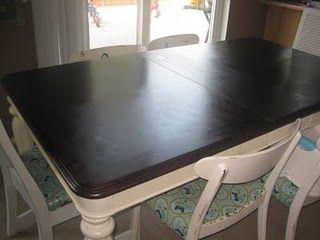 How to refinish a veneer table-refer to this for redoing nightstands Refinish Wood Table, Painted Kitchen Tables, Wooden Kitchen Table, Furniture Box, Kitchen Table Makeover, Dark Wood Kitchens, Kitchen Table Wood, Furniture Bedside Table, Furniture Refinishing