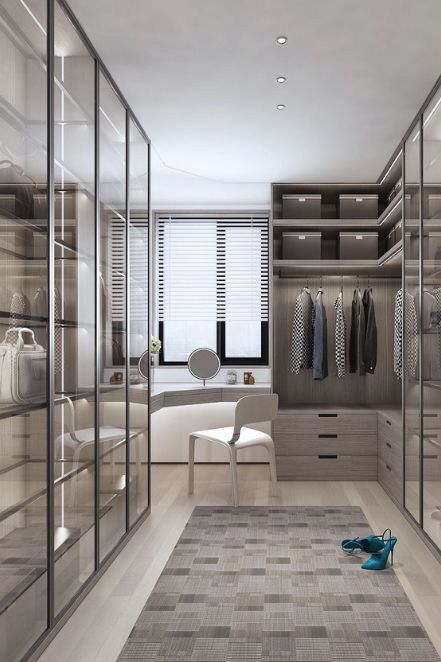 Get A Walk In Closet, Dressing Room Closet, Dream Closet Design, Walk In Closet Design, Luxury Closets Design, Wardrobe Room, Closet Decor, Bedroom Closet Design, Dressing Rooms