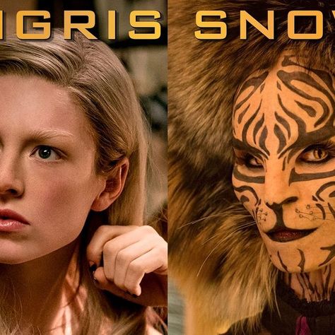 The Hunger Games: The Ballad of Songbirds and Snakes on Instagram: "In honour of Hunter Schafer’s birthday, here’s a comparison of Tigris at 21 years old vs 86-87 years old! 🐯 Played by Eugenie Bondurant in Mockingjay Part 2.

‘The Ballad of Songbirds & Snakes’ is in theatres and on demand NOW! Get your tickets today or buy/rent to experience the rise of the Hunger Games ⚔️" Hunger Games Songbirds And Snakes, Tigris Hunger Games, Hunter Schafer, Mockingjay Part 2, Ballad Of Songbirds And Snakes, Songbirds And Snakes, The Hunger Games, Mockingjay, The Hunger