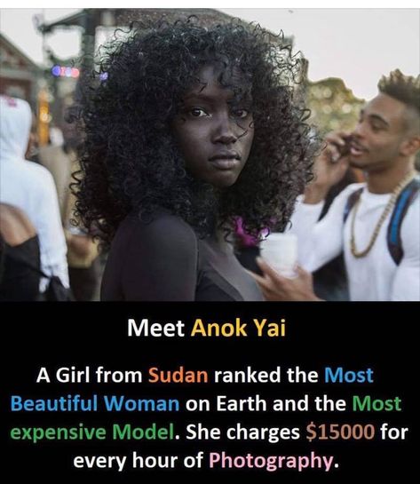 Sudanese Model, South Sudanese, Anok Yai, Buddha Quotes Life, Cool Facts, Psychological Facts Interesting, Interesting Facts In Hindi, Unique Facts, Country Facts