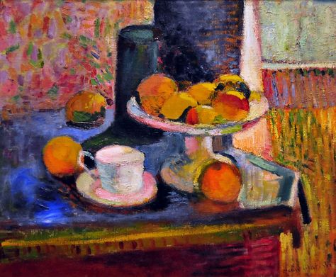 Henri Matisse - Still Life Compote, Apples, and Oranges, 1899  Baltimore Art Museum by mbell1975, via Flickr Baltimore Art, Apples And Oranges, Maurice De Vlaminck, Andre Derain, André Derain, Matisse Paintings, Edouard Vuillard, Wayne Thiebaud, Pierre Bonnard