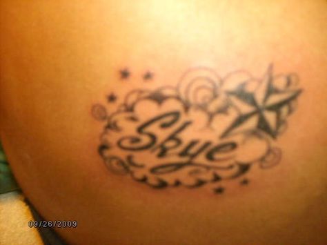 Awesome Skye name tattoo Skye Tattoo, Name Quotes, Name Tattoo, Tattoo Drawings, Fish Tattoos, Jesus Fish Tattoo, Tattoo Quotes, Tattoos, Quotes